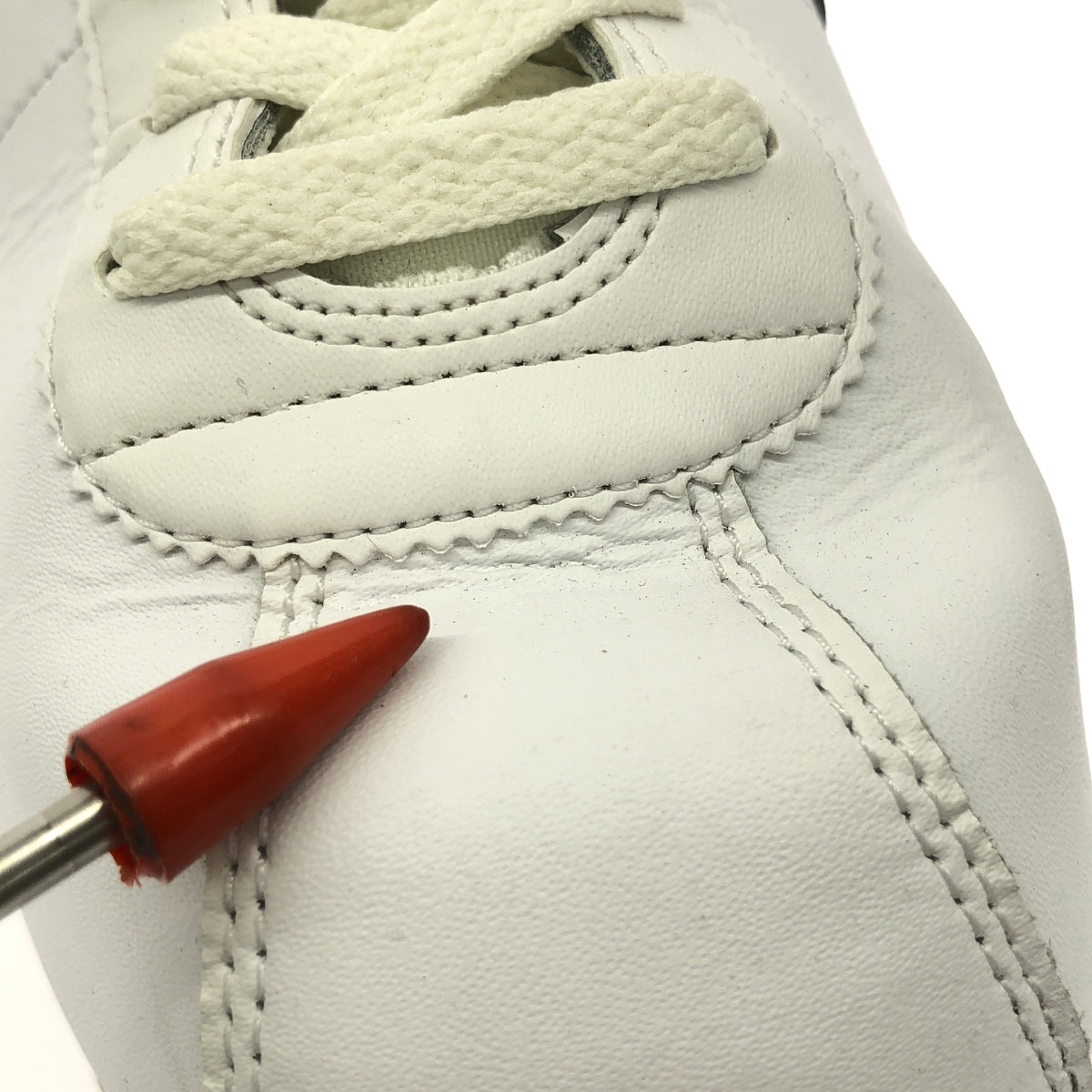 NIKE / ナイキ | CORTEZ レザー スニーカー | 29 | ホワイト / ブラック | メンズ