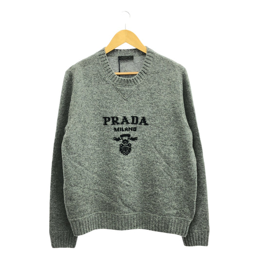 PRADA / Prada | Wool Cashmere Crew Neck Sweater Knit | 50 | Men's