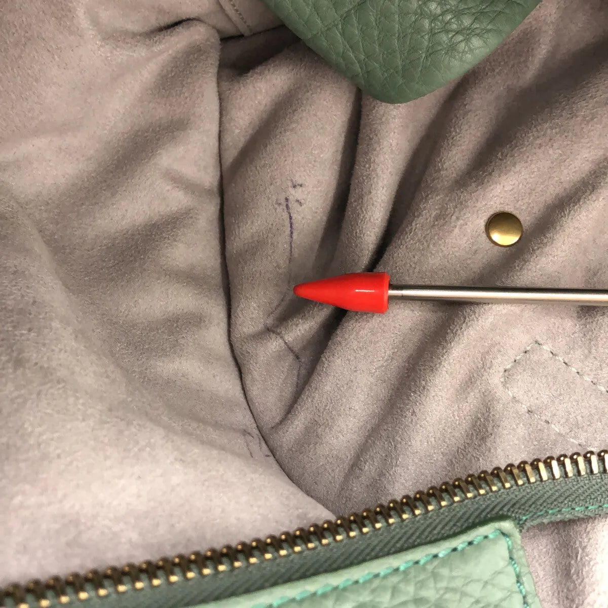 席琳 |行李微型購物手提包 |綠色 |女性的