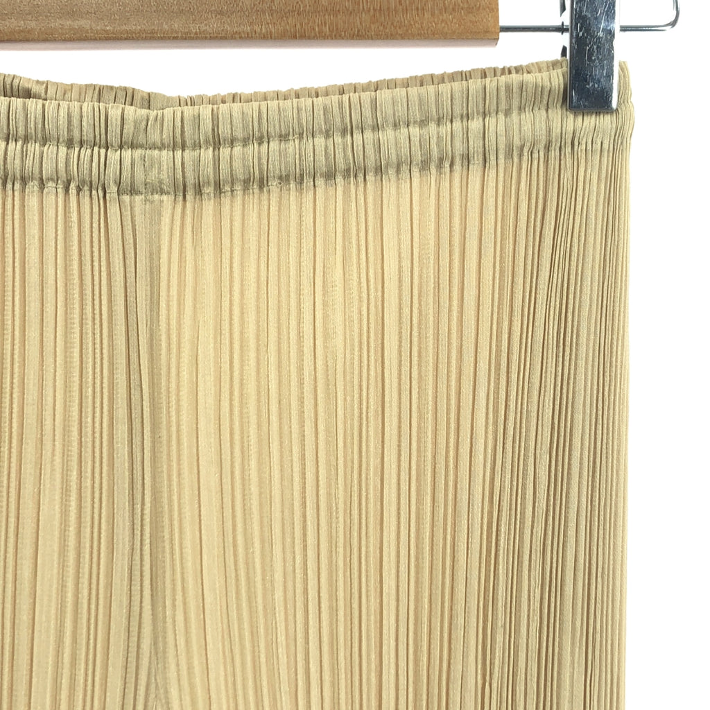 PLEATS PLEASE ISSEY MIYAKE | 休閒褲 | 尺寸 4 | 米色 | 女款