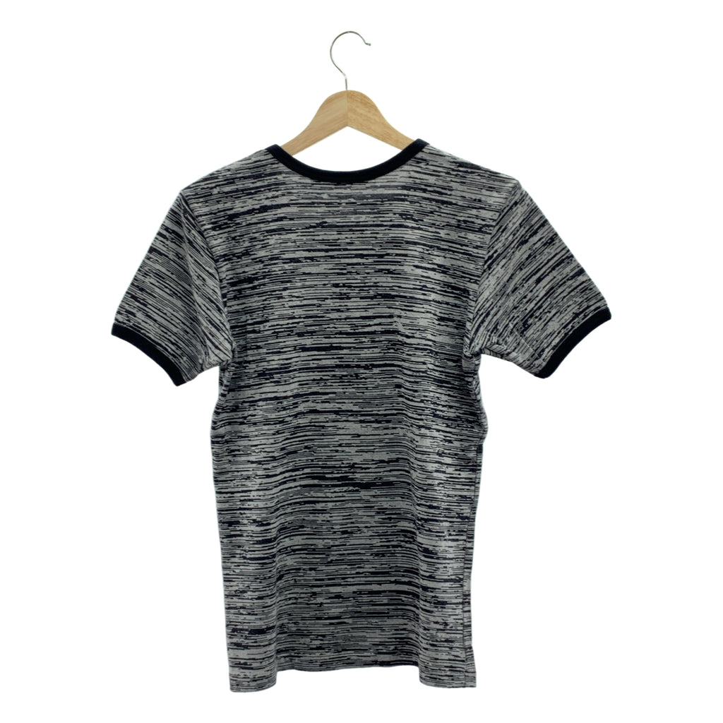 JOHN LAWRENCE SULLIVAN / ジョンローレンスサリバン | ノイズボーダー ジャガード Tシャツ | 38 | メンズ