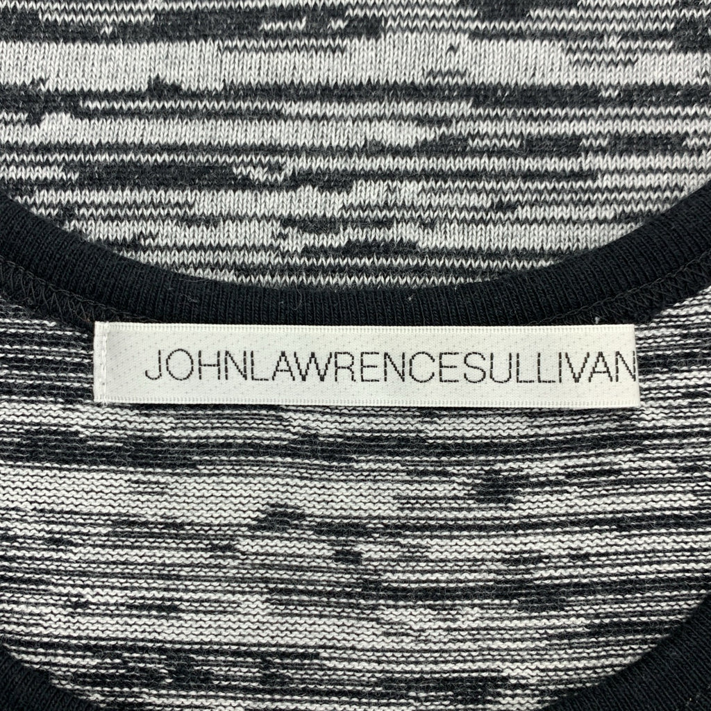 JOHN LAWRENCE SULLIVAN / ジョンローレンスサリバン | ノイズボーダー ジャガード Tシャツ | 38 | メンズ