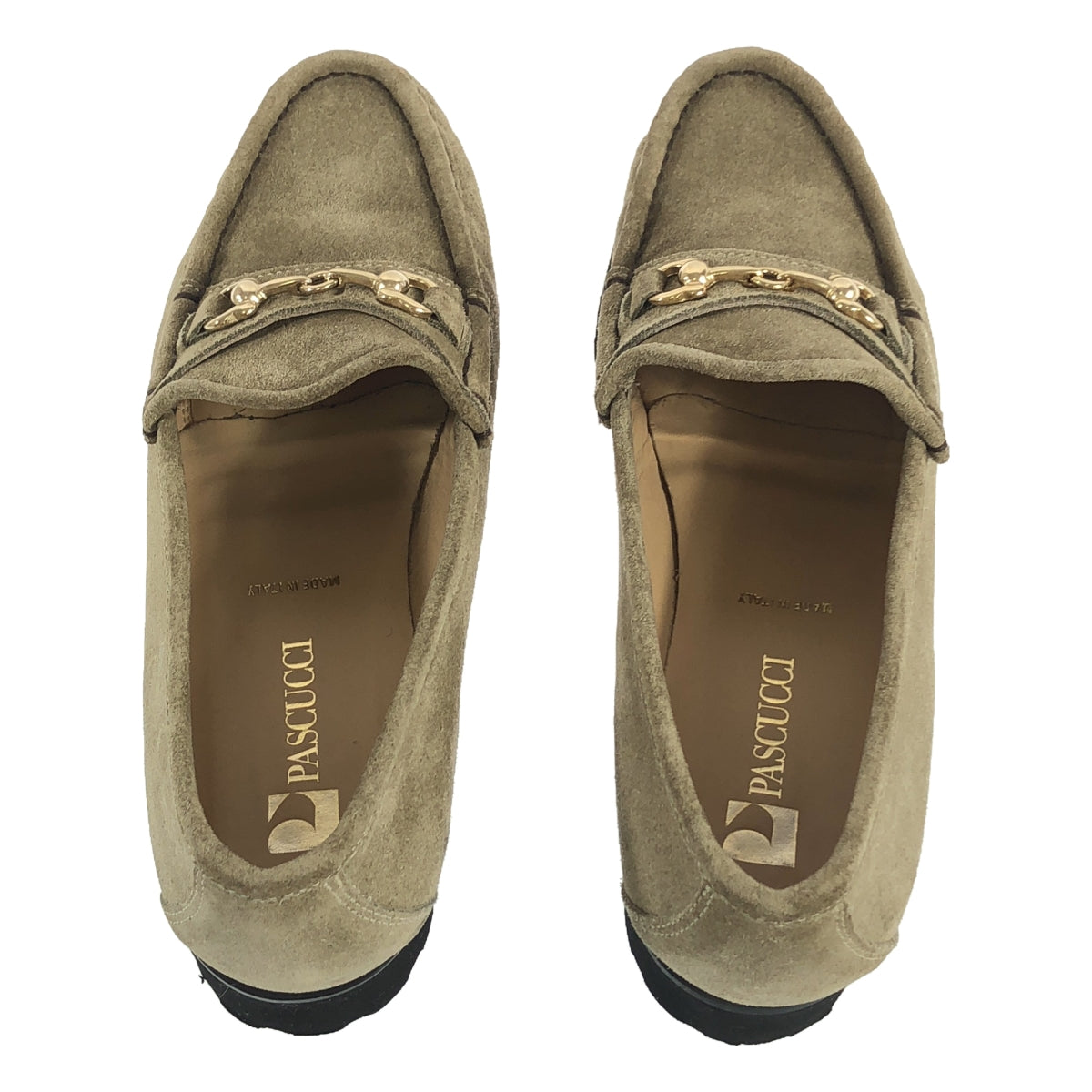 PASCUCCI / Pascucci | Suede leather bit loafers | 36 |