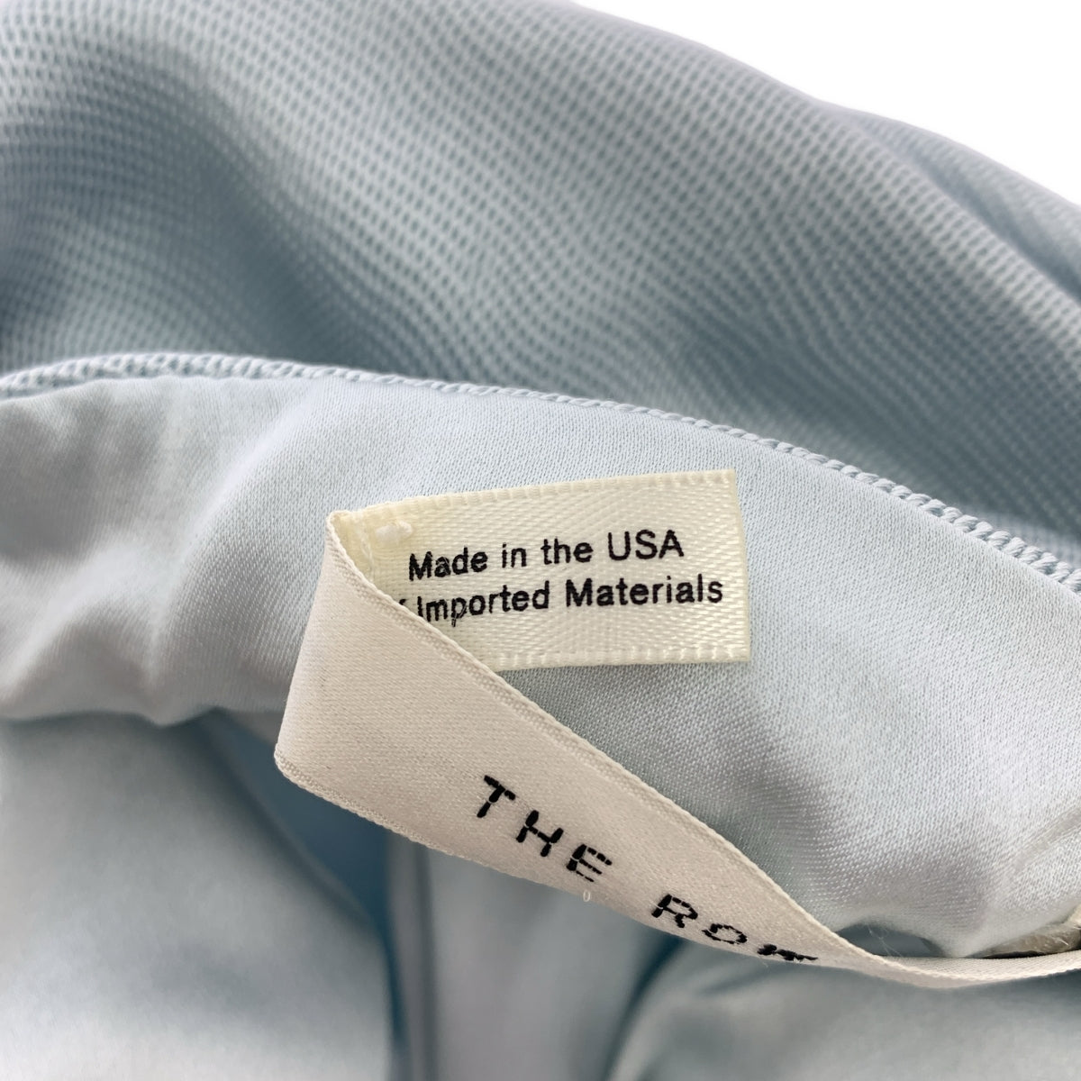 THE ROW | ASCOT TWO 緞面手提包 | 淺藍色 | 女款