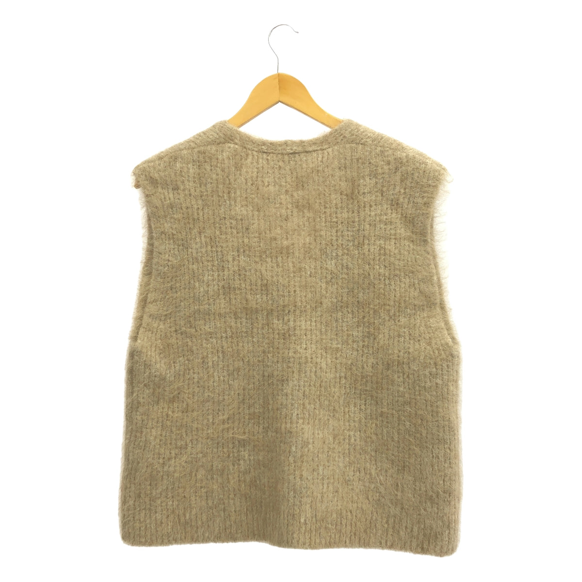 【美品】  Spick and Span / スピックアンドスパン | 2024AW | アルパカ混 ニット ベスト | F | ベージュ | レディース