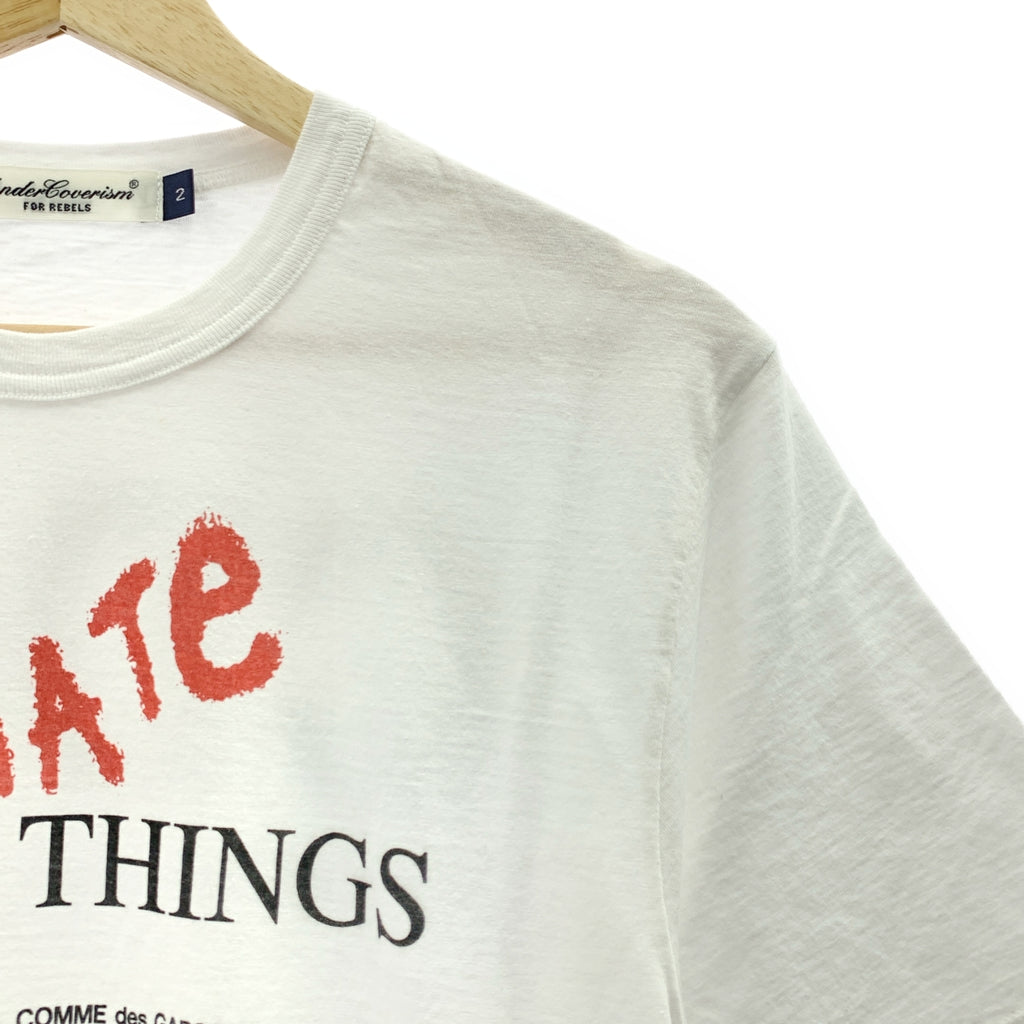 UNDERCOVERISM / UNDERCOVERISM | × COMME des GARÇONS SWEET THINGS 印花T卹 | 2 | 男款