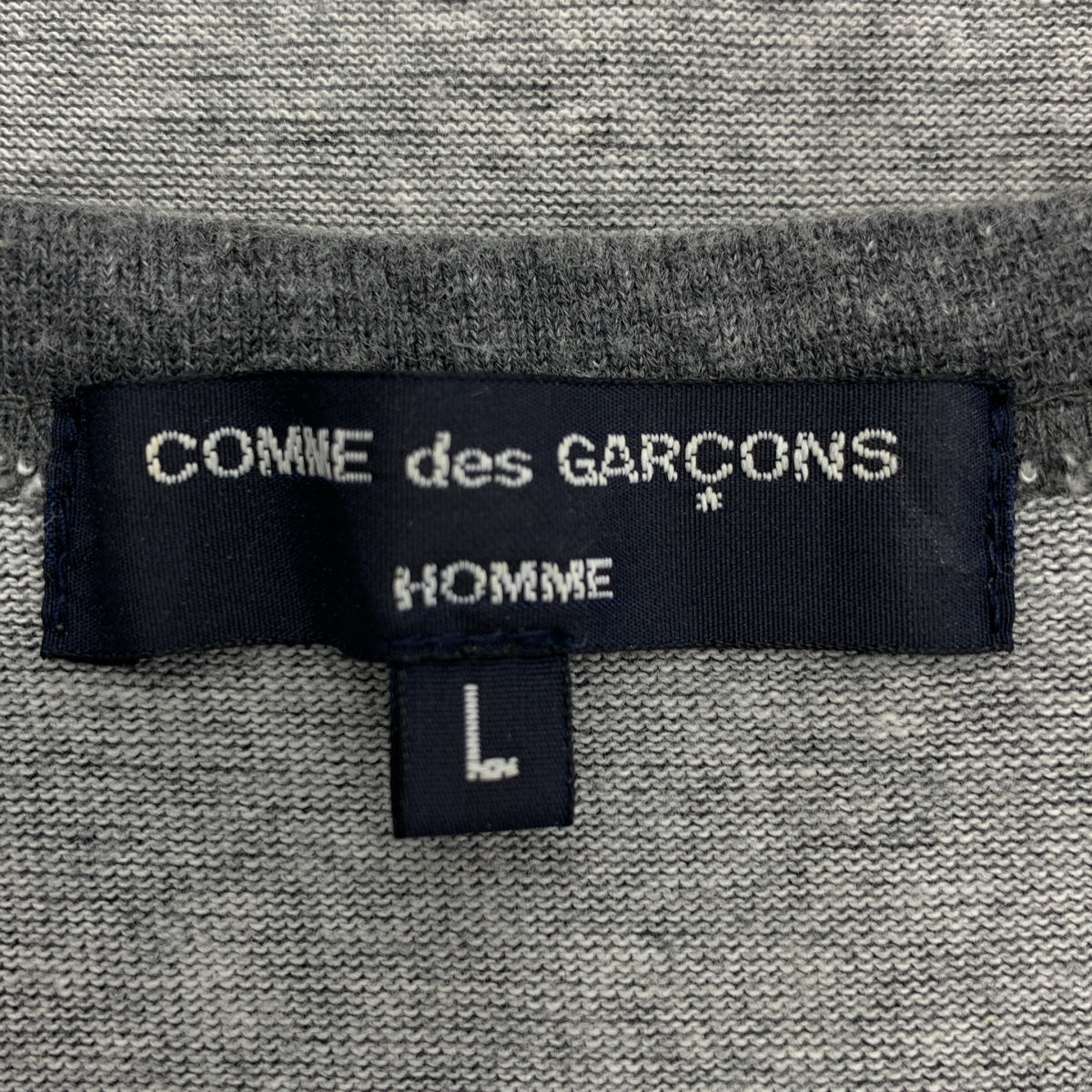 COMME des GARCONS HOMME / コムデギャルソンオム | 2019SS | パッチワーク クルーネック オーバー Tシャツ カットソー | L | メンズ