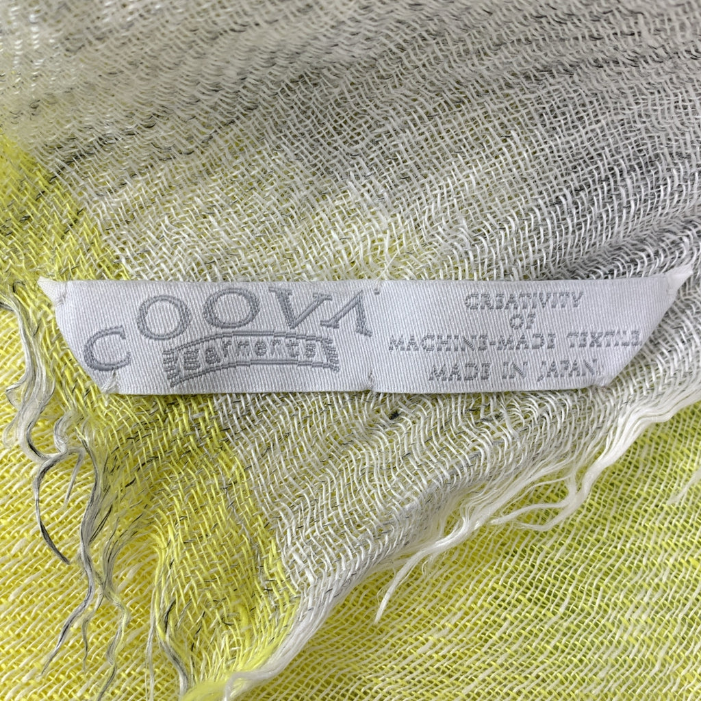 COOVA / コーバ  | 大判 フリンジ ストール |