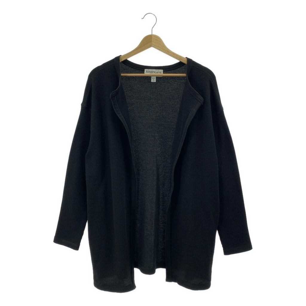 Deuxieme Classe / 두지엠 클래스 | × AMERICANA 코튼 써멀 버튼리스 가디건 |