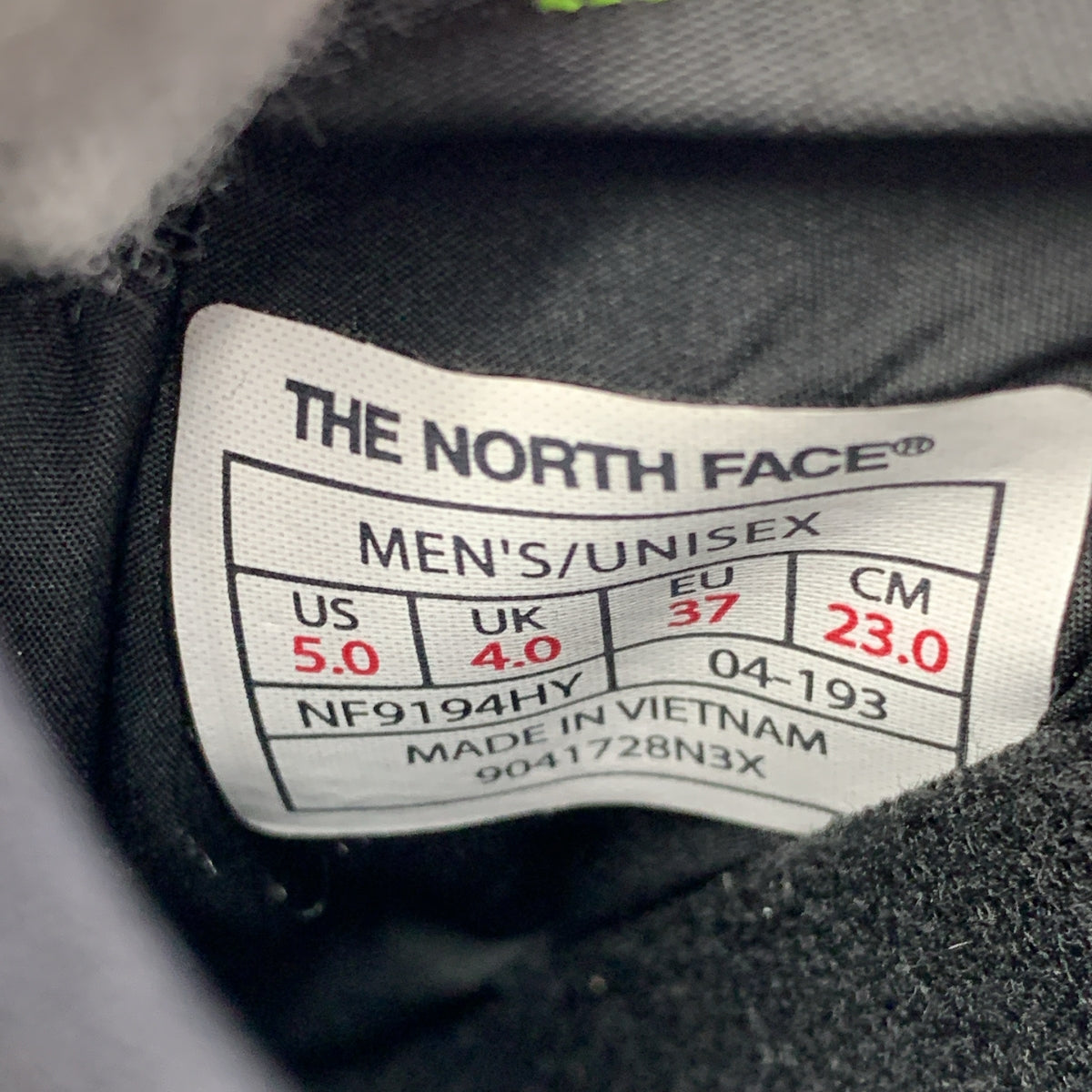 HYKE / 하이크 | × THE NORTH FACE / TEC NUPTSE LOW 테크 누프시로우 슈즈 | 23 |