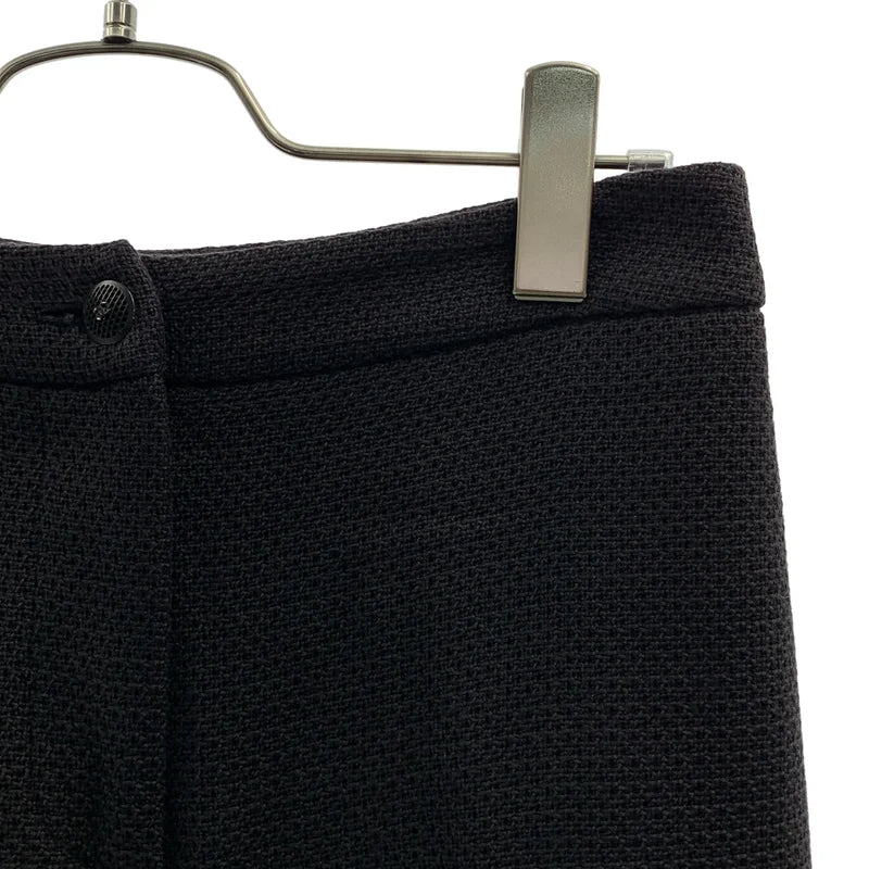 CHANEL / シャネル | ココマークボタン スラックス パンツ / 総裏地 | 38 | レディース