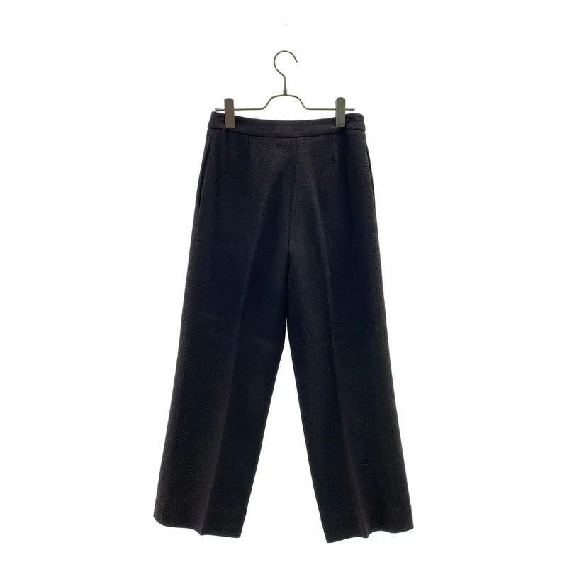 CHANEL / シャネル | ココマークボタン スラックス パンツ / 総裏地 | 38 | レディース