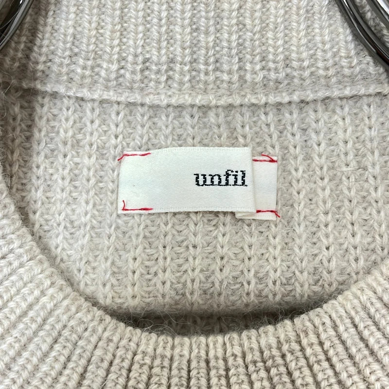 unfil / アンフィル | royal baby alpaca pullover / ロイヤル ベビー アルパカ ニット プルオーバー セーター | 5 | メンズ