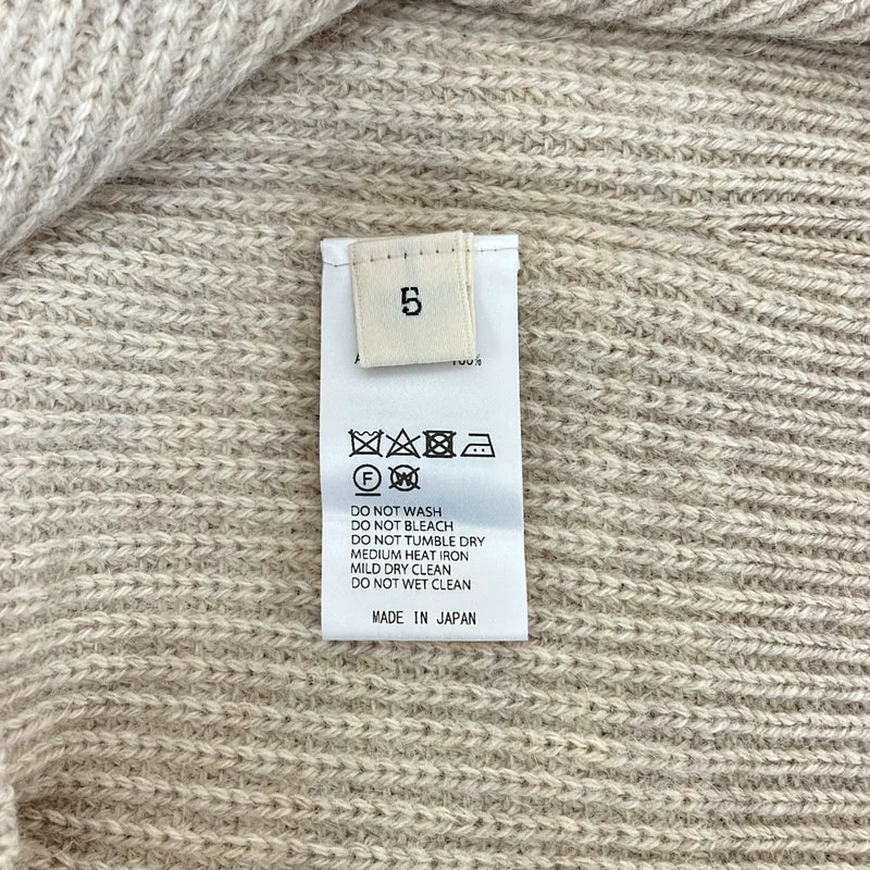 unfil / アンフィル | royal baby alpaca pullover / ロイヤル ベビー アルパカ ニット プルオーバー セーター | 5 | メンズ