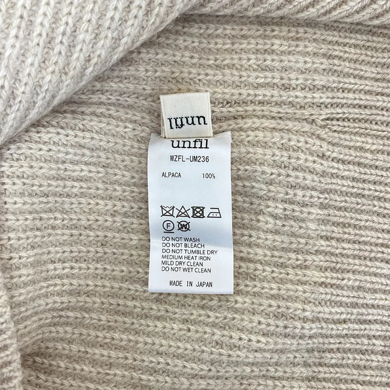 unfil / アンフィル | royal baby alpaca pullover / ロイヤル ベビー アルパカ ニット プルオーバー セーター | 5 | メンズ