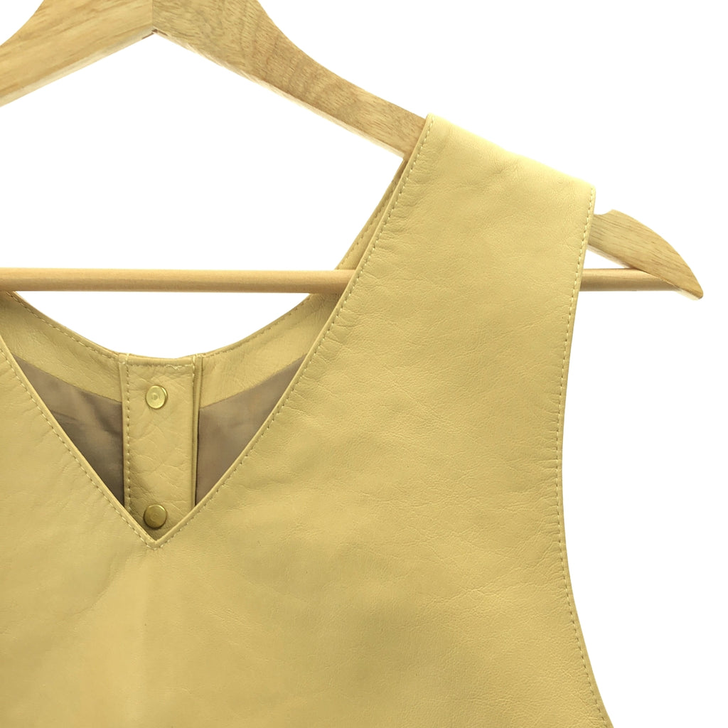 TOMORROWLAND 系列 | 輕薄半植鞣革兩用背心/馬甲 | 尺寸 36 | 女款