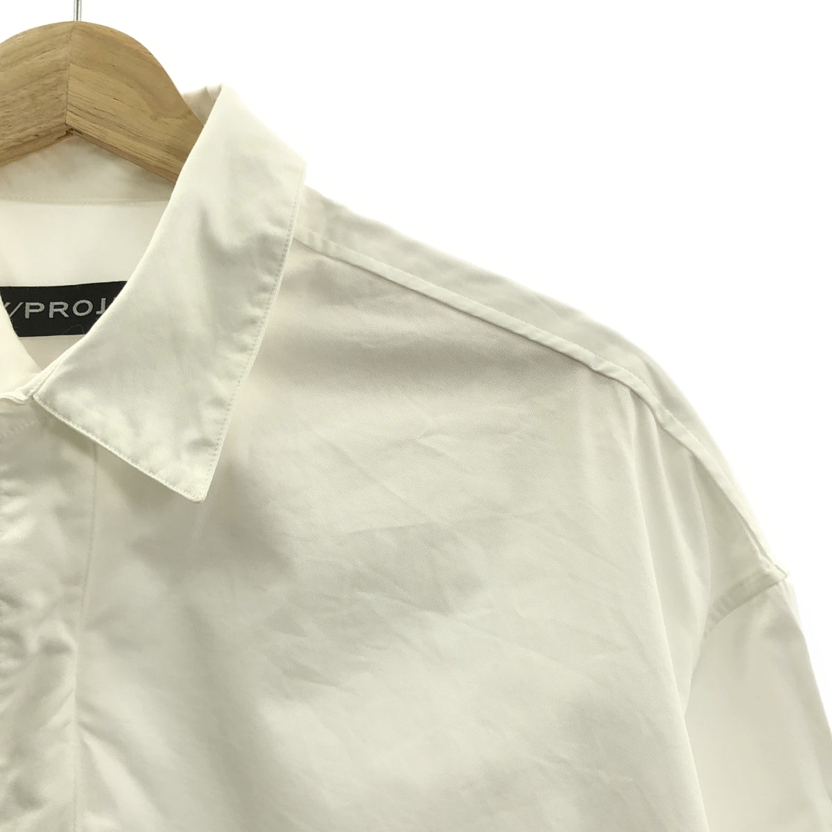 Y/PROJECT / ワイプロジェクト | コットン オーバーサイズシャツ | S | ホワイト | メンズ
