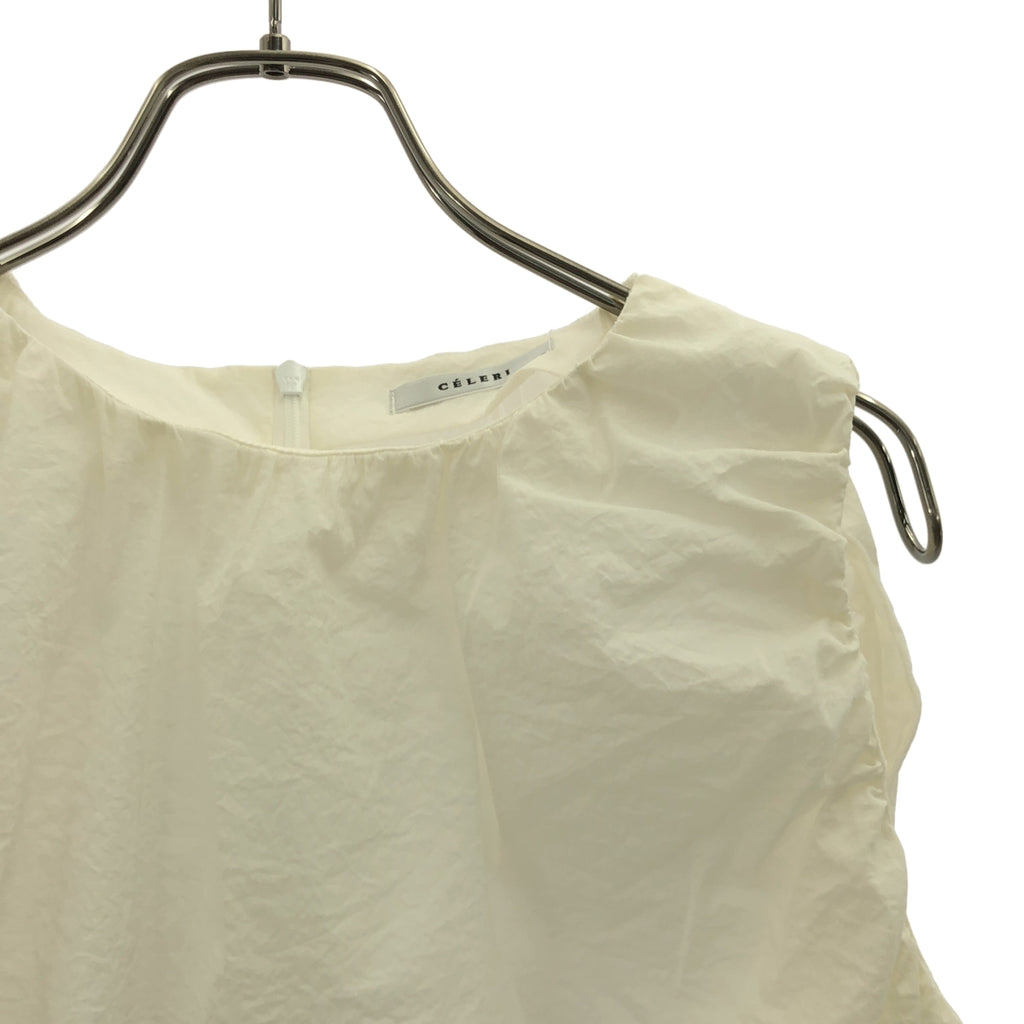 CELERI | 2024春夏 | Deuxieme Classe / GATHER / 抽繩褶皺短上衣 | F |