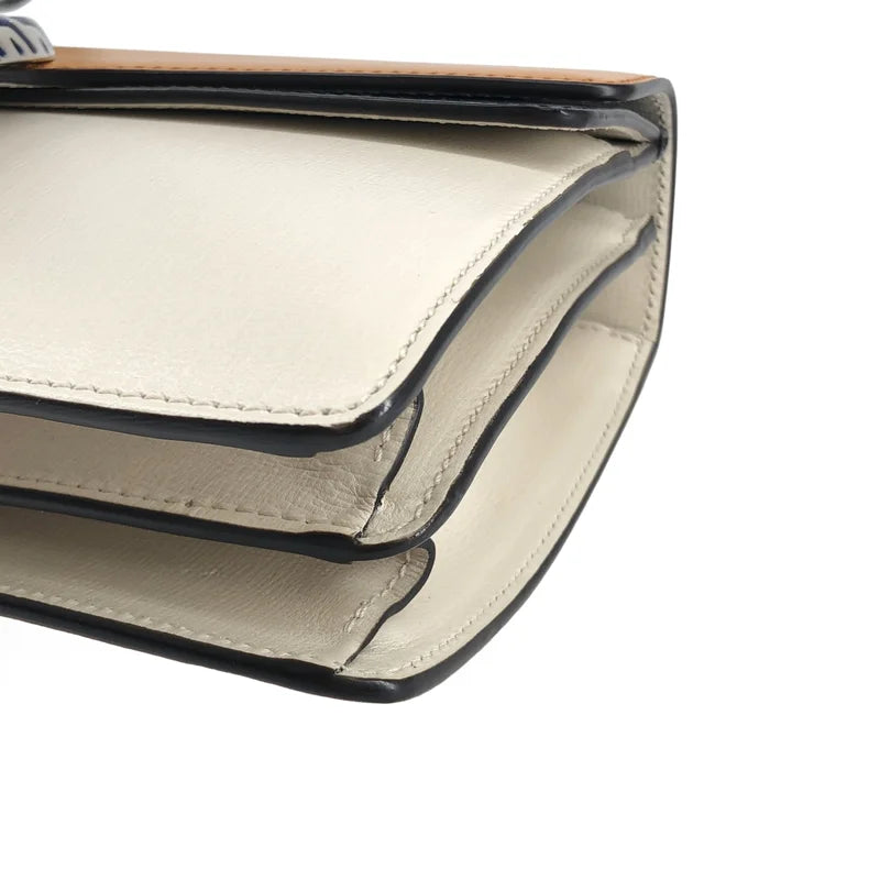 【美品】 GUCCI / 구찌 | 디오니서스 트리콜로르 체인 숄더백 | 옐로우/블랙/화이트 | 여성