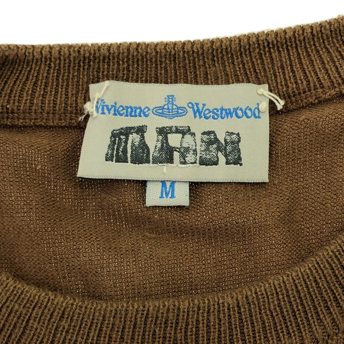 Vivienne Westwood MAN | Cotton Orb Embroidery Short Sleeve Knit | M | Men's