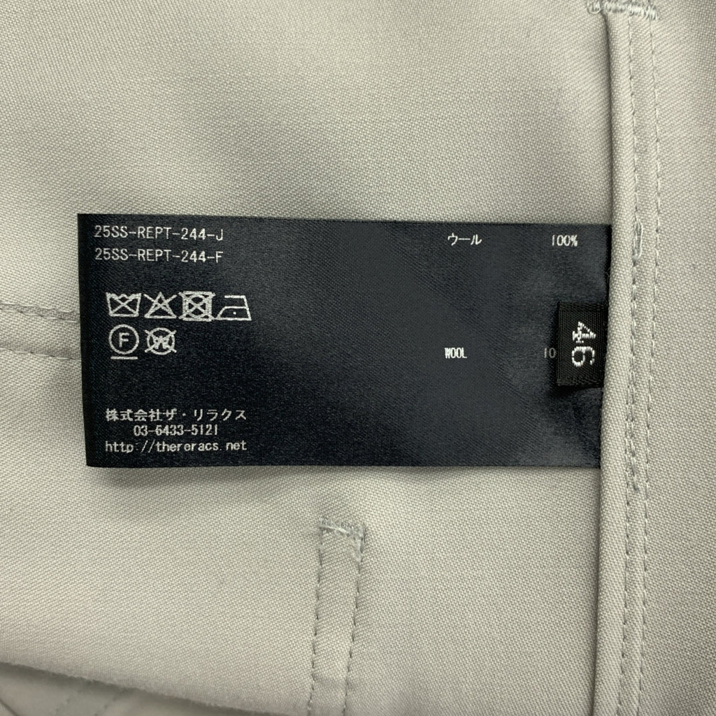 RERACS | 2025春夏 | 美國貝克羊毛工裝褲 | 46碼 | 男款