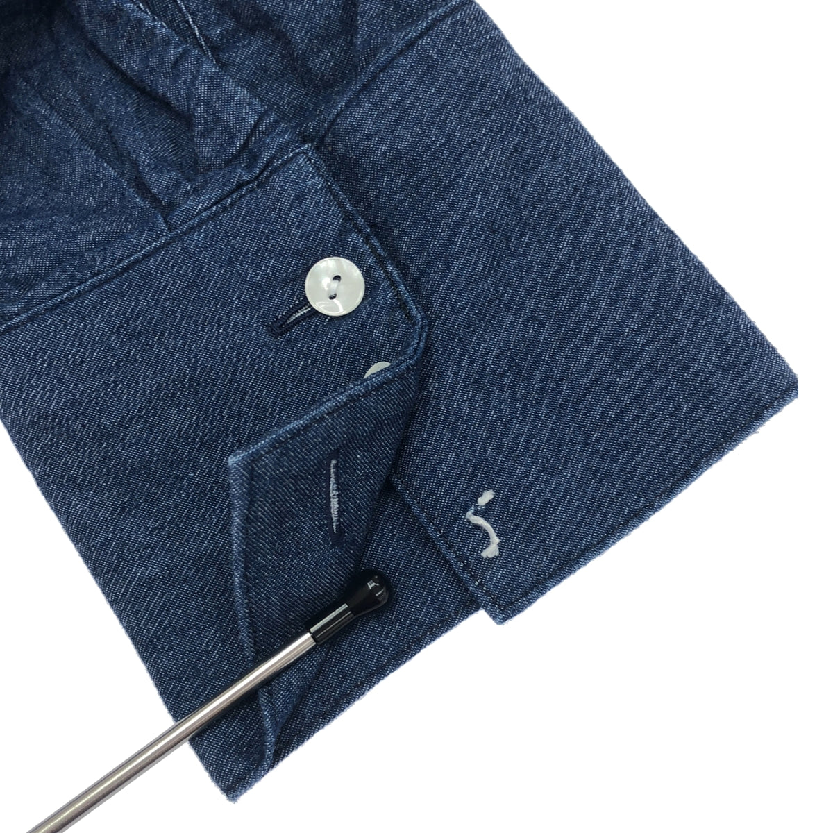 【美品】  CADUNE / カデュネ | オーバーシルエット シャツ ブラウス | 38 | ネイビー | レディース