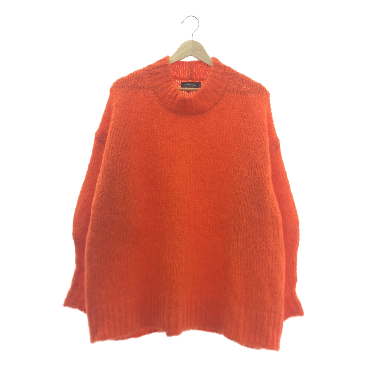 ISABEL MARANT / イザベルマラン | モックネック モヘヤニット | 36 | オレンジ | レディース
