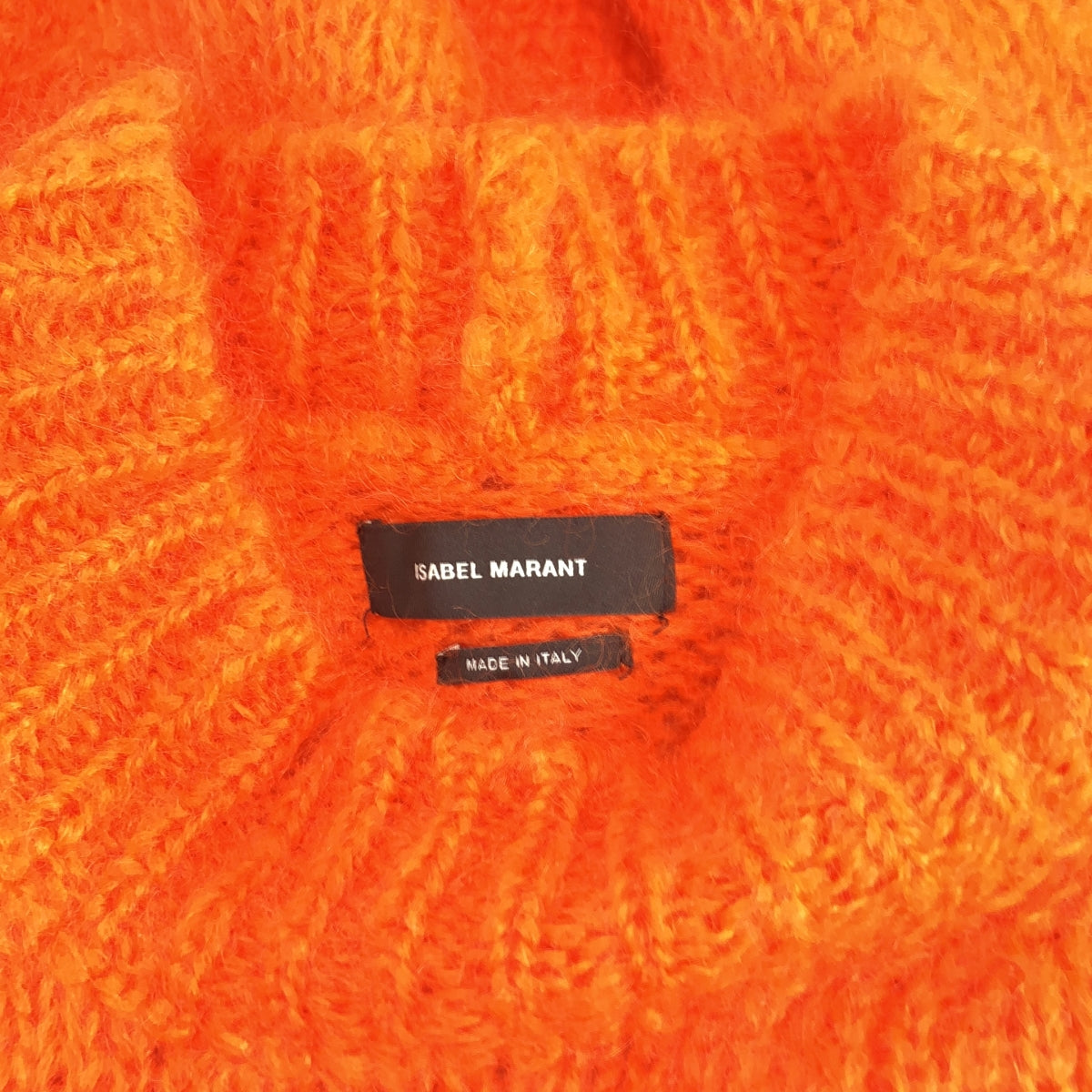 ISABEL MARANT / イザベルマラン | モックネック モヘヤニット | 36 | オレンジ | レディース