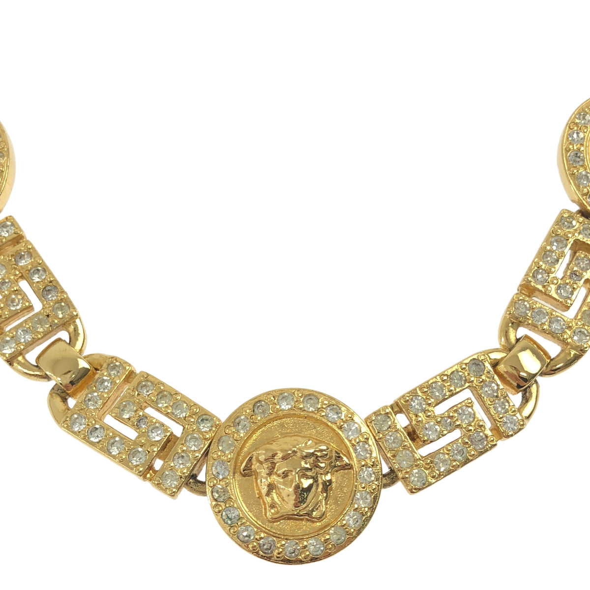 Gold/ Silver Gianni Versace Two Tone Medusa Head Pin with