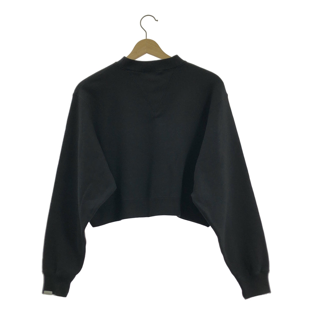 HYKE / 하이크 | 코튼 크롭 스웨트 | S |