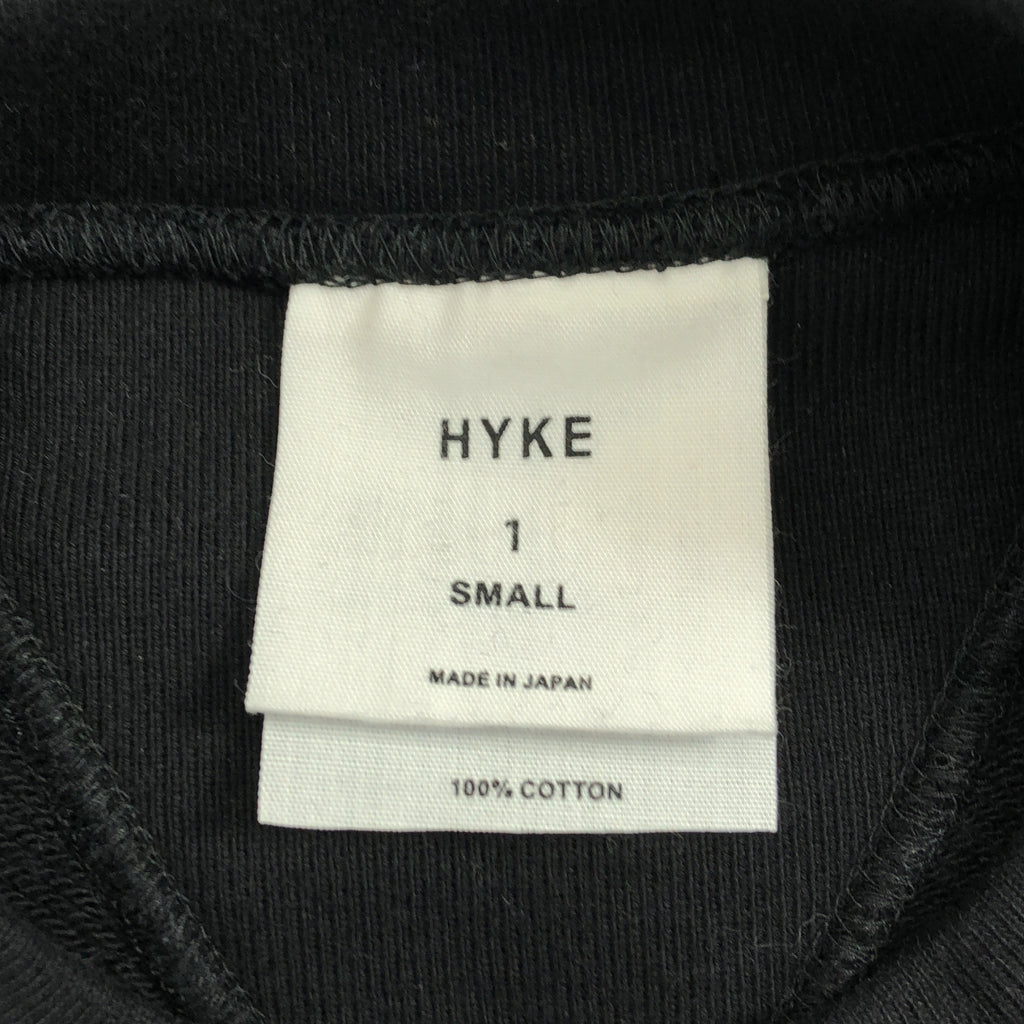 HYKE / 하이크 | 코튼 크롭 스웨트 | S |