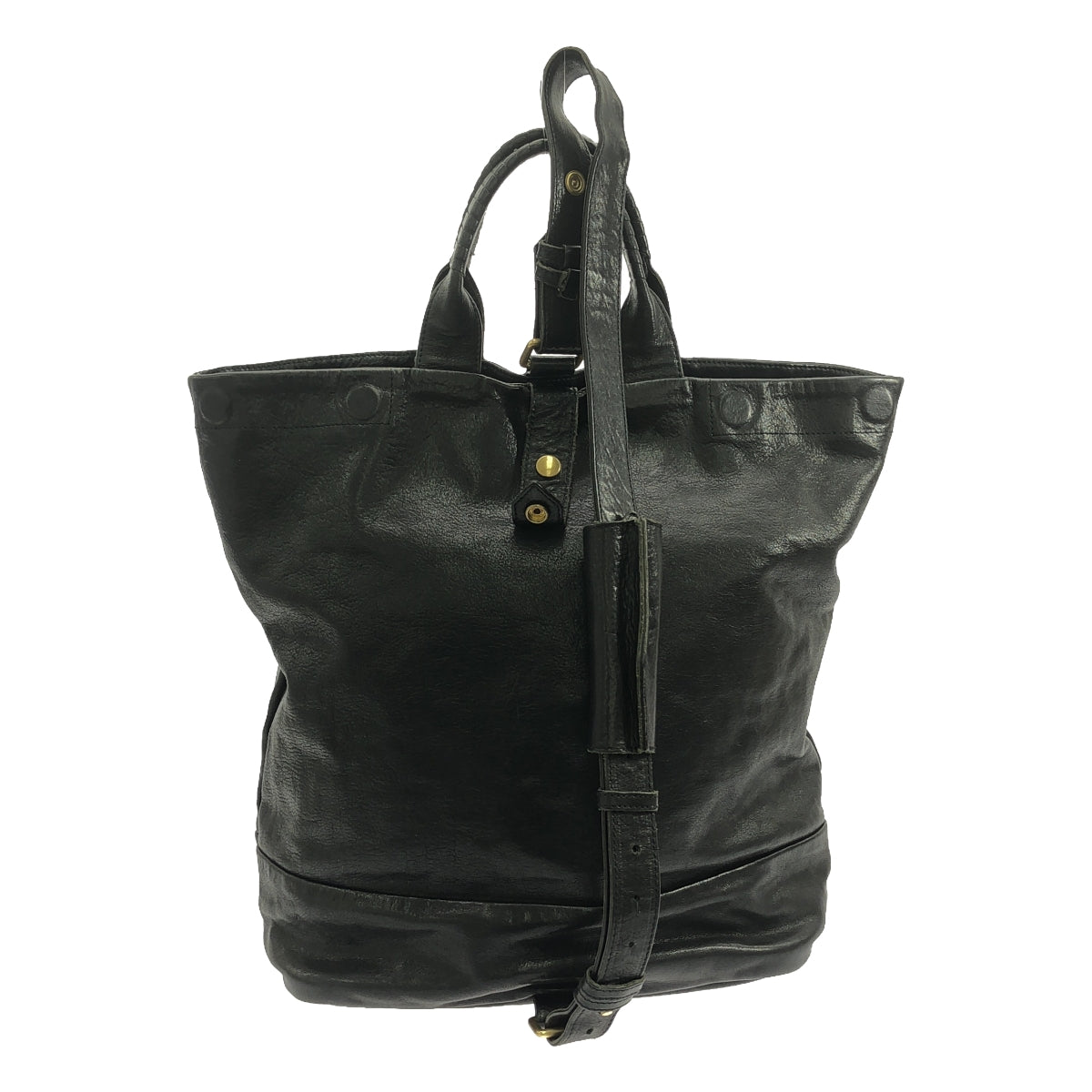 cornelian taurus / cornelian taurus | by daisuke iwanaga hand duffle hand shoulder duffle bag | black | men's