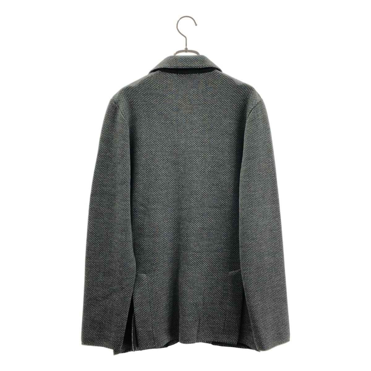 LARDINI / ラルディーニ | ブートニエール ウールミラノリブソリッド2Bニットジャケット / JQLJM56 | S | メンズ