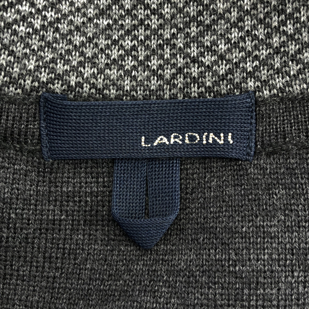 LARDINI / ラルディーニ | ブートニエール ウールミラノリブソリッド2Bニットジャケット / JQLJM56 | S | メンズ