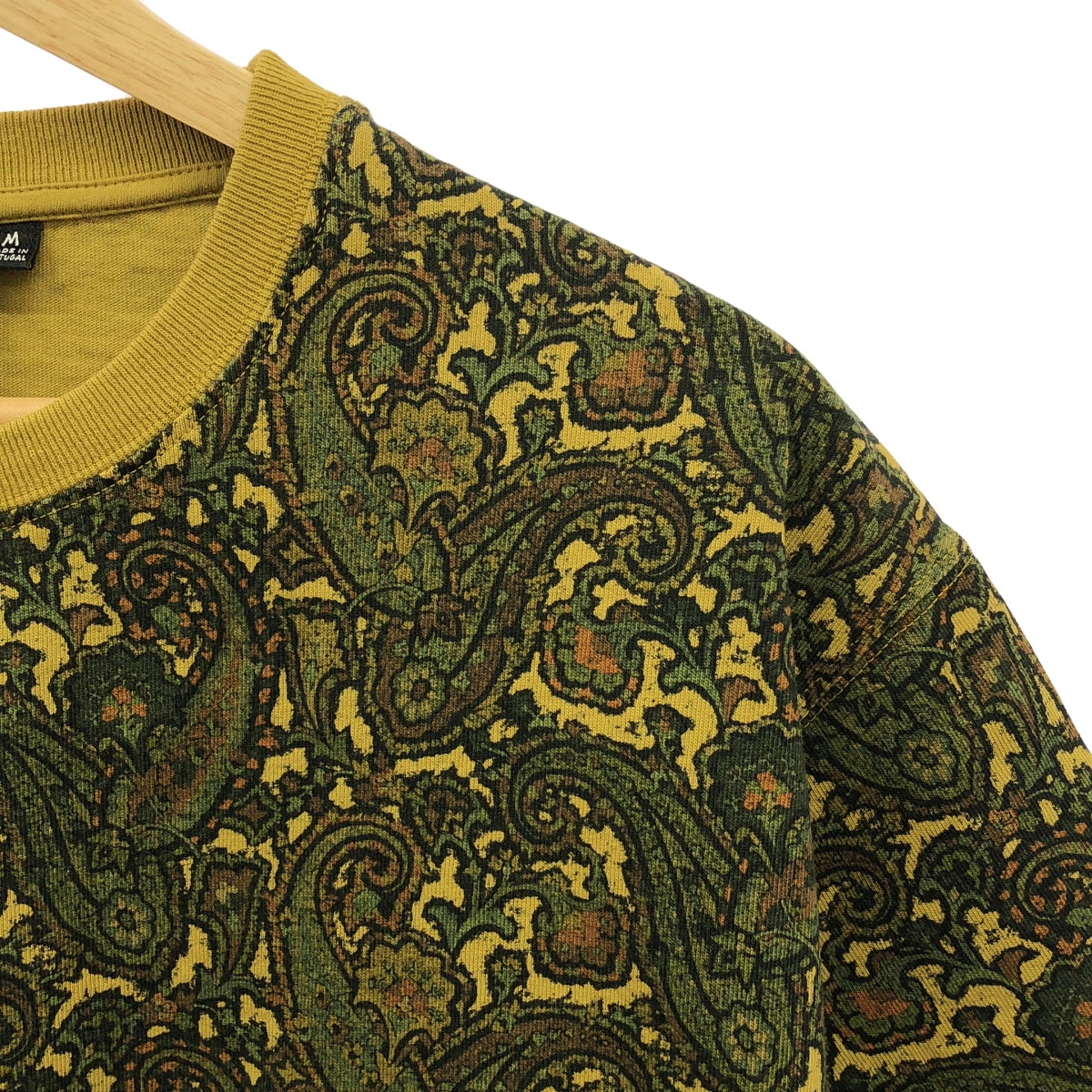 STUSSY / ステューシー | × Union / ユニオン 30TH Paisley Pocket Crew Tee / 総柄 ペリズリー Tシャツ カットソー | M | メンズ