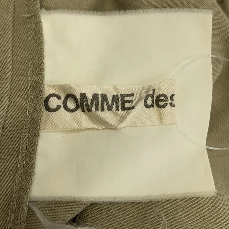 COMME des GARCONS / コムデギャルソン | ドローストリング チノ ワイドパンツ |
