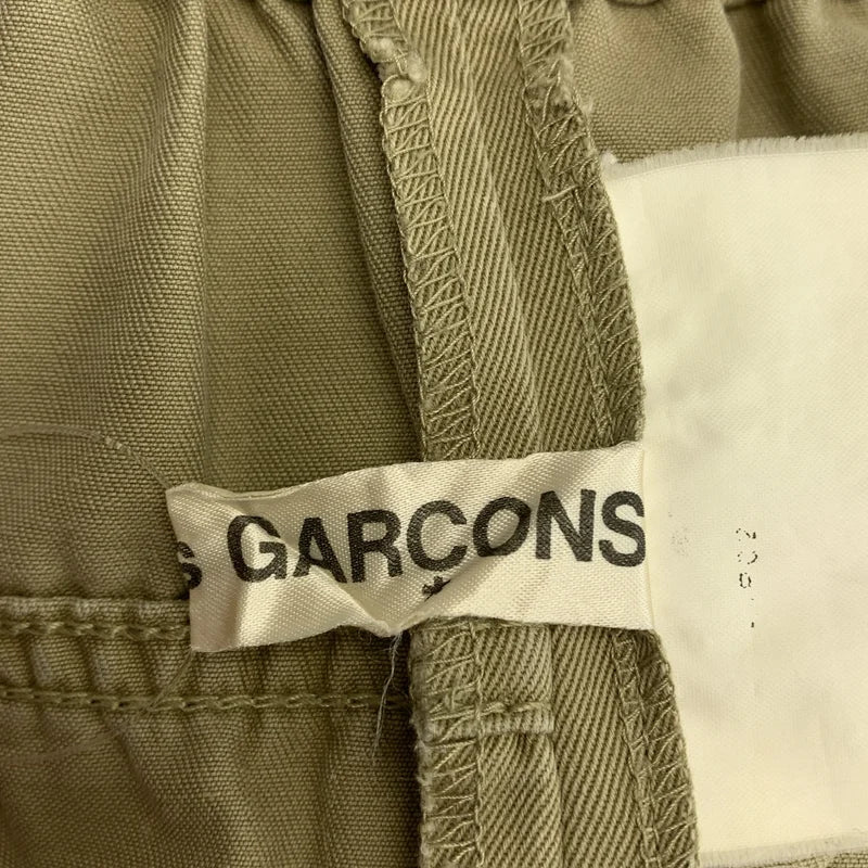 COMME des GARCONS / コムデギャルソン | ドローストリング チノ ワイドパンツ |