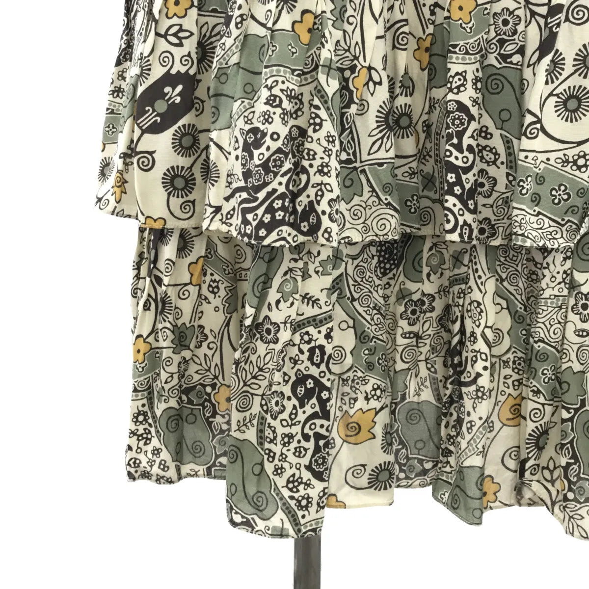 ISABEL MARANT ETOILE / 이사벨 마란에투알 | MULTICOLOUR PATTERNED SKIRT / 총무늬 티어드 스커트 | 36 | 멀티 컬러 | 여성