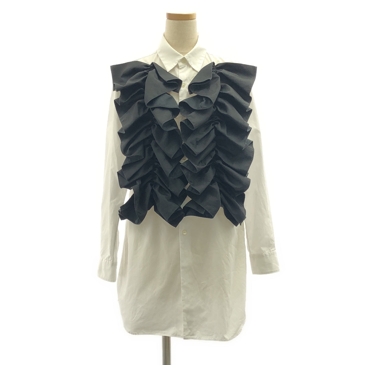 COMME des GARÇONS | 2019 春夏 | 緞帶裝飾棉質襯衫 | S 碼 | 女款