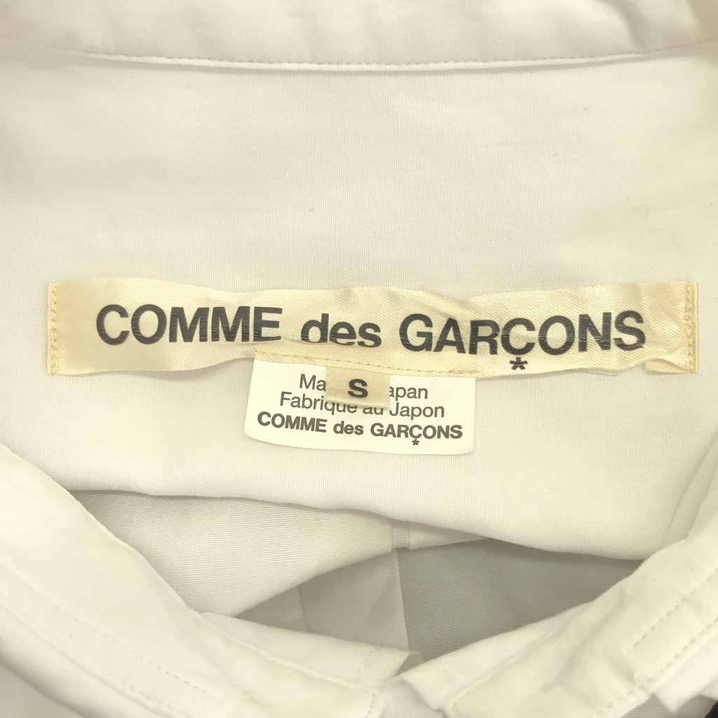 COMME des GARÇONS | 2019 春夏 | 緞帶裝飾棉質襯衫 | S 碼 | 女款