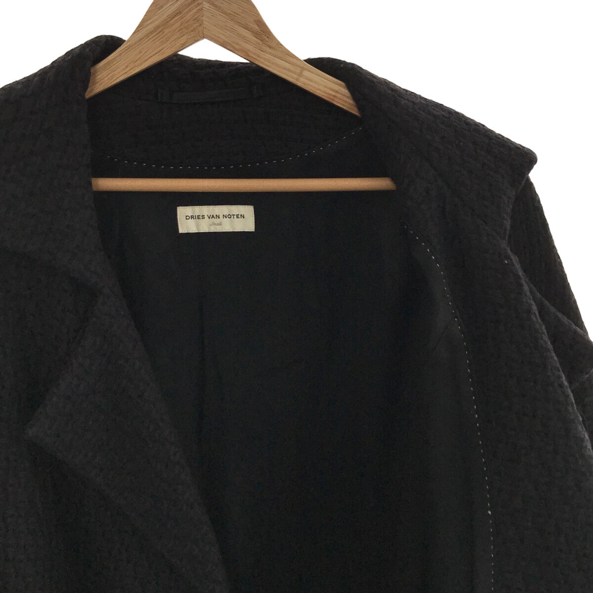 DRIES VAN NOTEN / Dries Van Noten | Wool blend Chester coat | S |