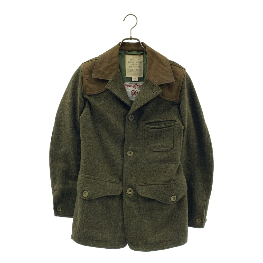 NIGEL CABOURN / ナイジェルケーボン | ×Harris Tweed / ウール ハンティングジャケット | XS | メンズ