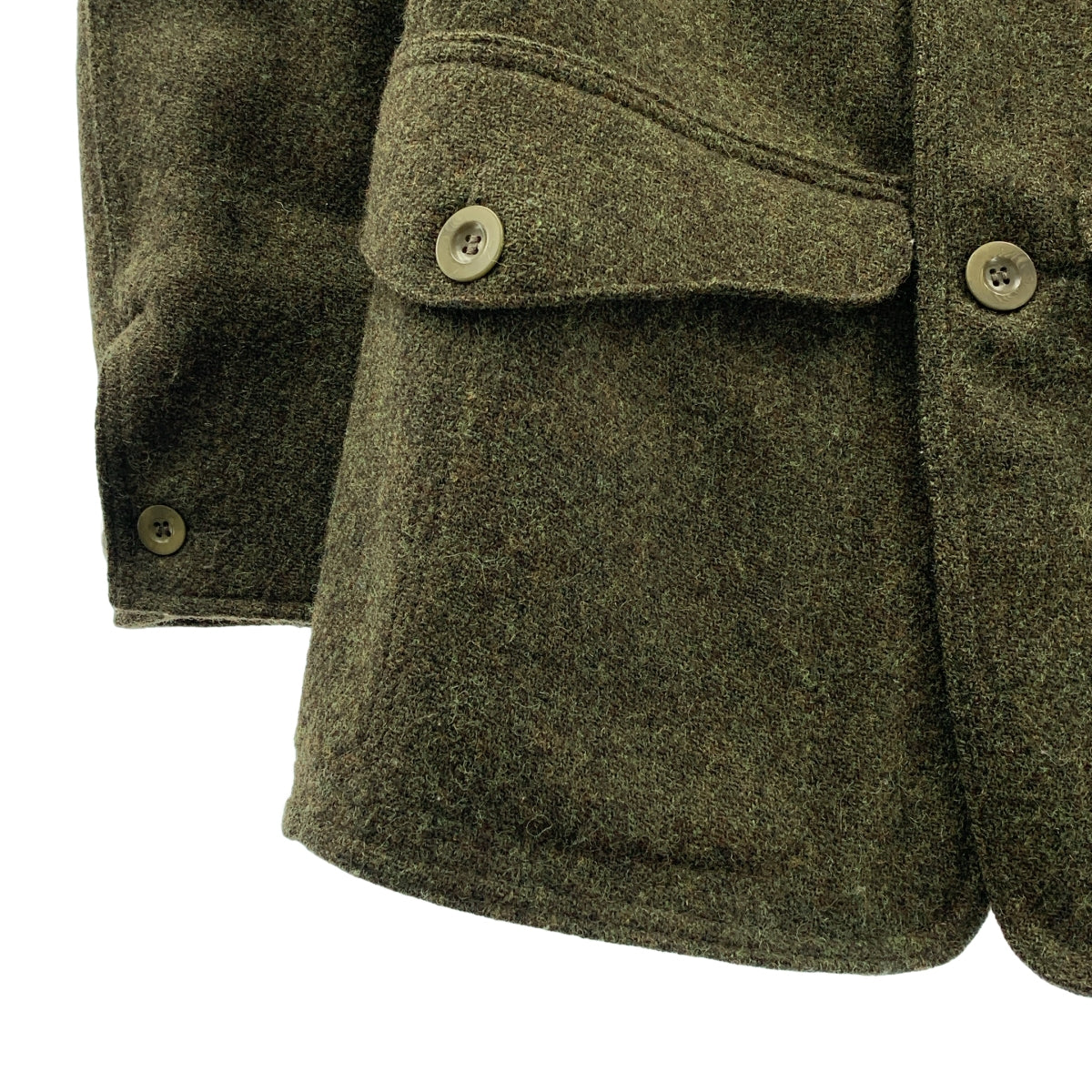 NIGEL CABOURN / ナイジェルケーボン | ×Harris Tweed / ウール ハンティングジャケット | XS | メンズ