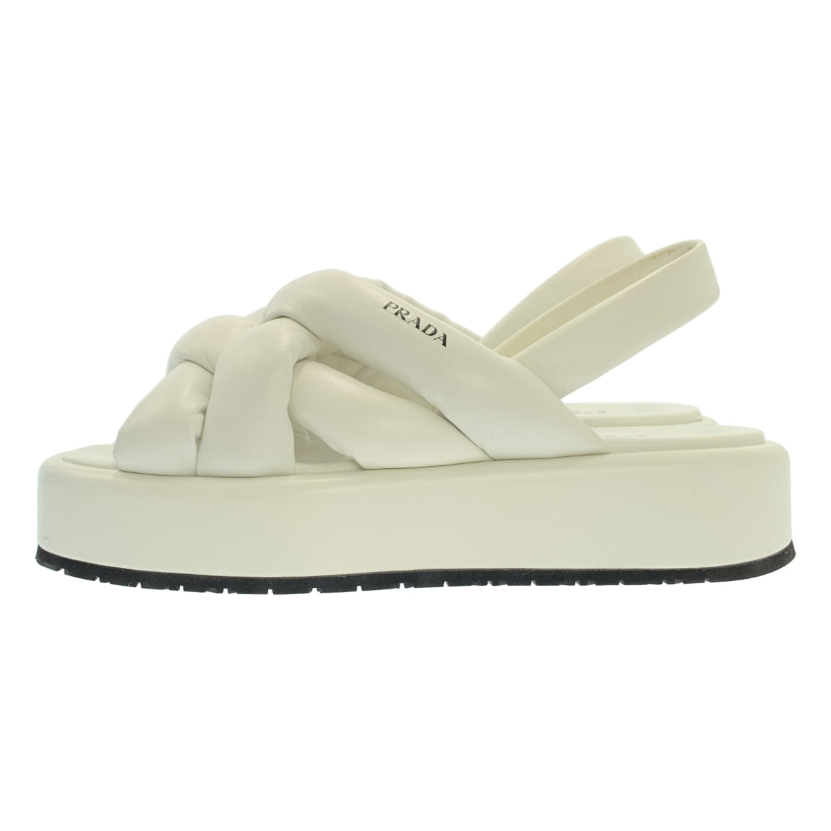 PRADA | 皮革厚底涼鞋 | 尺寸 36 1/2 | 女款