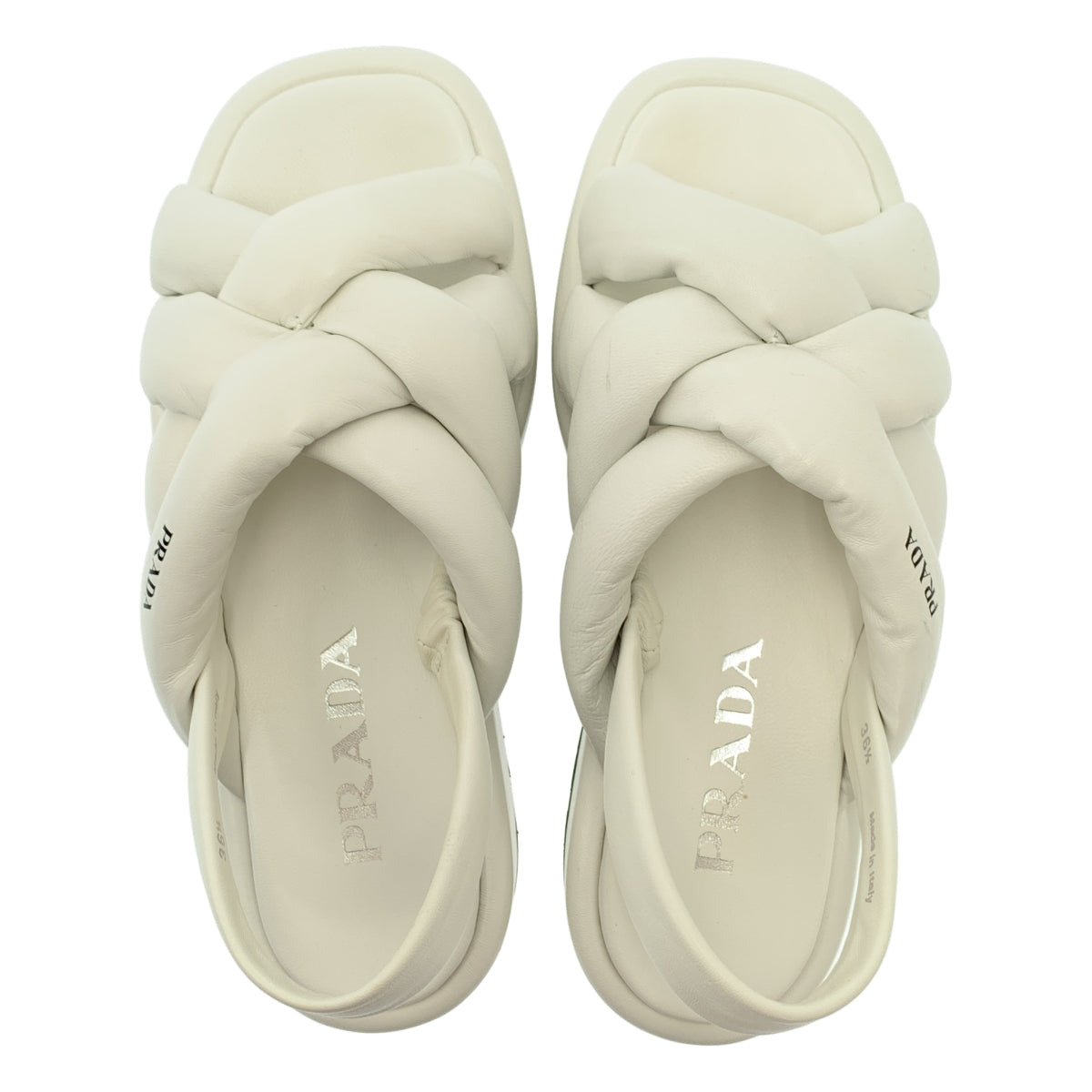 PRADA | 皮革厚底涼鞋 | 尺寸 36 1/2 | 女款