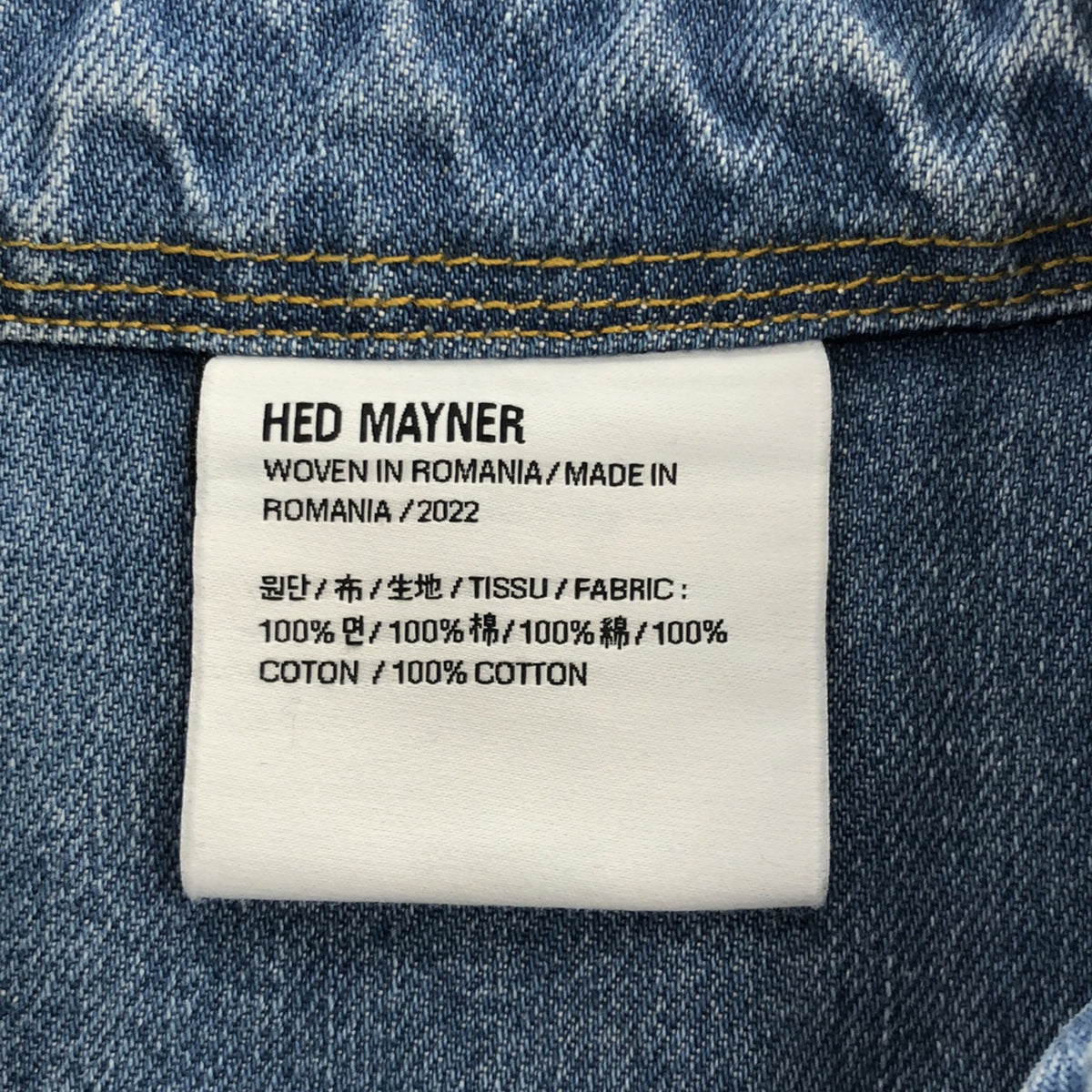 HED MAYNER / ヘドメイナー | 2022SS | DENIM SHIRT / メタルボタン ...
