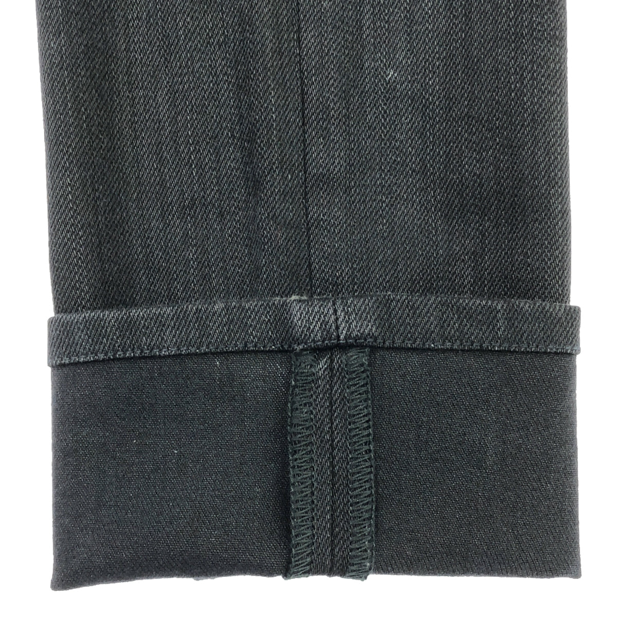 SAINT LAURENT (サンローラン) SKINNY-FIT JEANS COATED BLACK