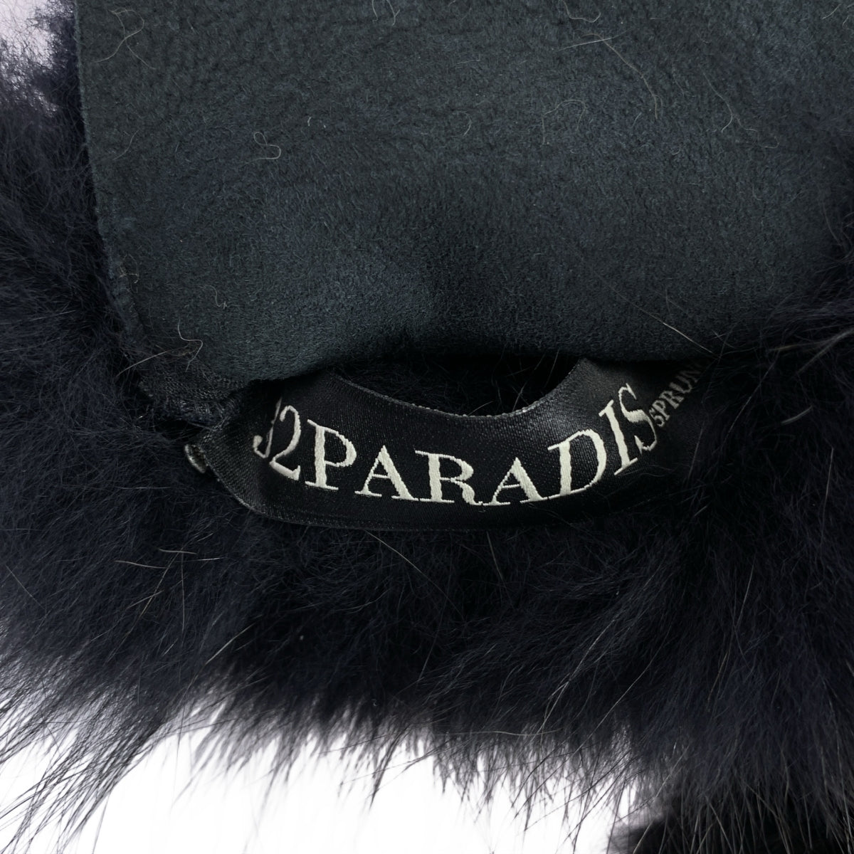 32PARADIS / トラントドゥパラディ | ボア レザー切替え ファーストール |