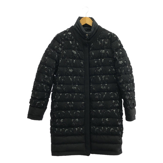 MONCLER | ASTER GIUBBOTTO double zip down coat | 0 | Black | Women's