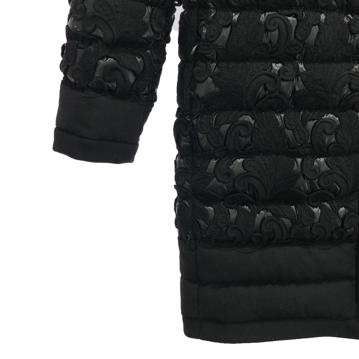 MONCLER | ASTER GIUBBOTTO double zip down coat | 0 | Black | Women's